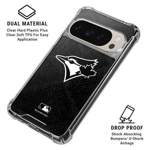 MLB Toronto Blue Jays Dark Wash Pixel 9/9 Pro Clear Case